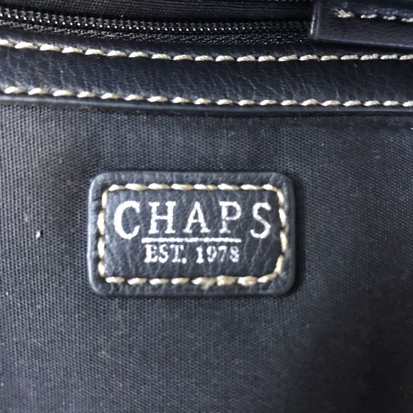 CHAPS Boho Western Country Woven Synthetic Leather Purse Crossbody - Picture 6 of 11